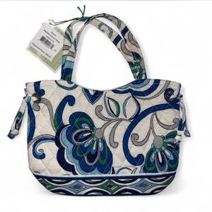 Vera Bradley Blue and Green Patterned Tote